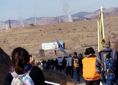 Marching through mining towns of Globe-Miami, AZ to Oak Flat Marching through mining towns of Globe-Miami, AZ to Oak Flat